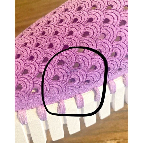 Ilse Jacobsen Women's Slip on Shoe Lavender Purple Size 38 Used - Picture 14 of 16